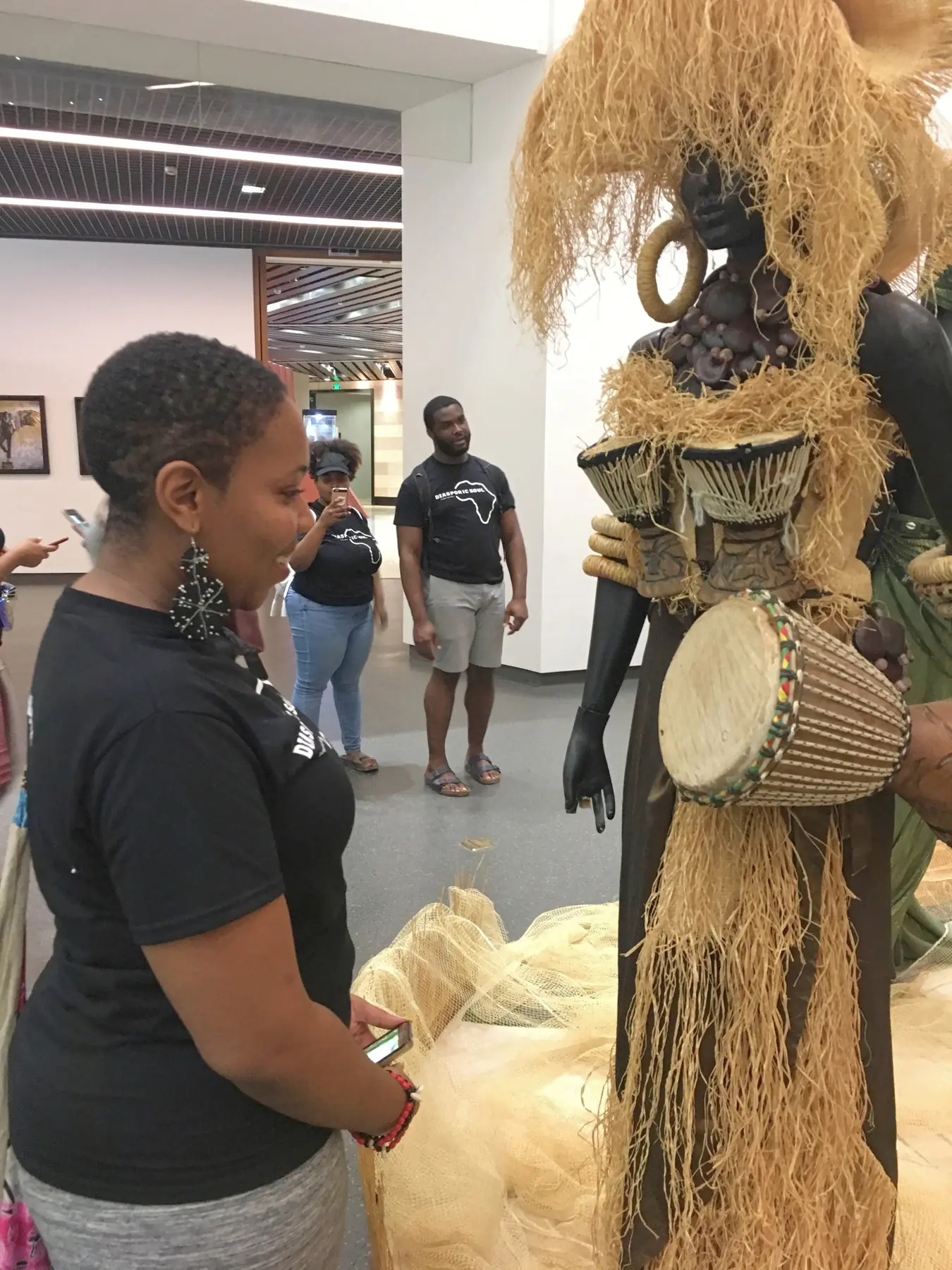 Young travelers on a Diasporic Soul youth pilgrimage